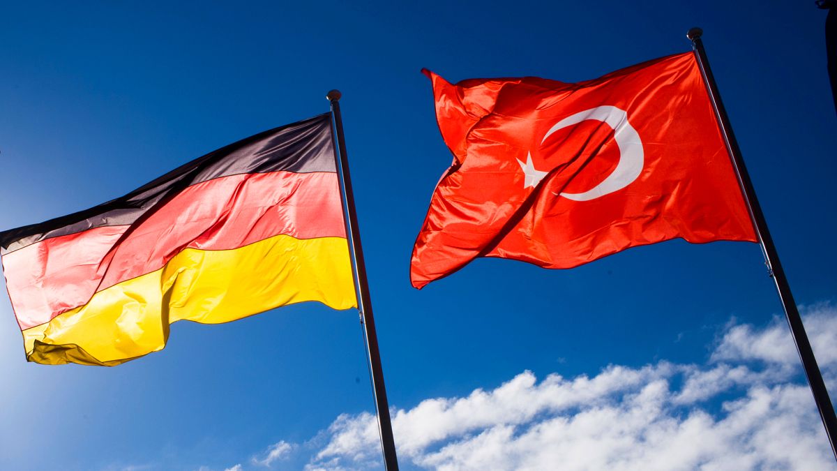 Almanya bayrağı, Türk bayrağı