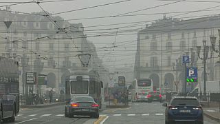 Dicke Smogwolke über ganz Norditalien
