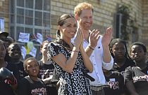 Harry und Meghan im September 2019 auf einer Reise in Südafrika.