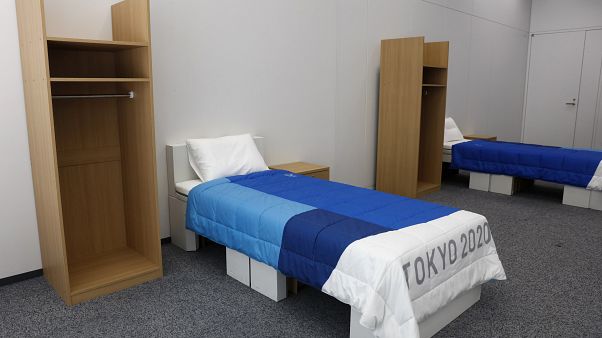 Tokyo Olimpiyatları: Çevreci yataklar için 'sekse dayanacak' garantisi Tokyo Olimpiyatları: Çevreci yataklar için 'sekse dayanacak' garantisi