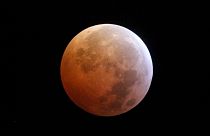 Egyszerre Farkashold és holdfogyatkozás