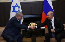 İsrail Başbakanı Binyamin Netanyahu ile Rusya Devlet Başkanı Vladimir Putin (ARŞİV) 