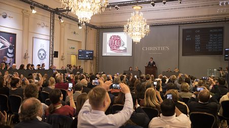 Inside an auction at Christie's