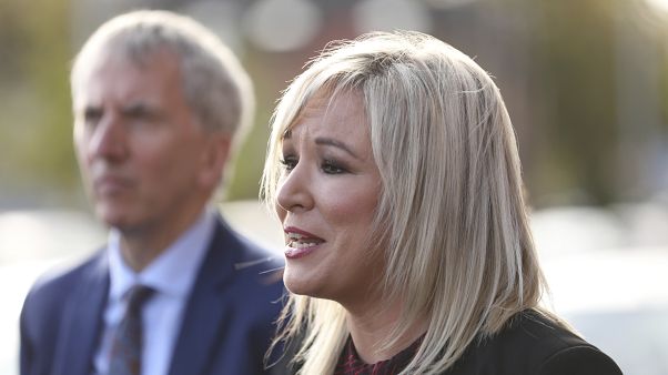 Sinn Fein lideri Michelle O'Neill Sinn Fein lideri Michelle O'Neill