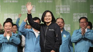 انتخاب تساي رئيسة لتايوان مجددا ب57 بالمئة من الأصوات 
