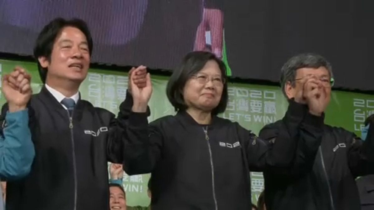 Taiwan: Klarer Sieg für Chinakritikerin Tsai