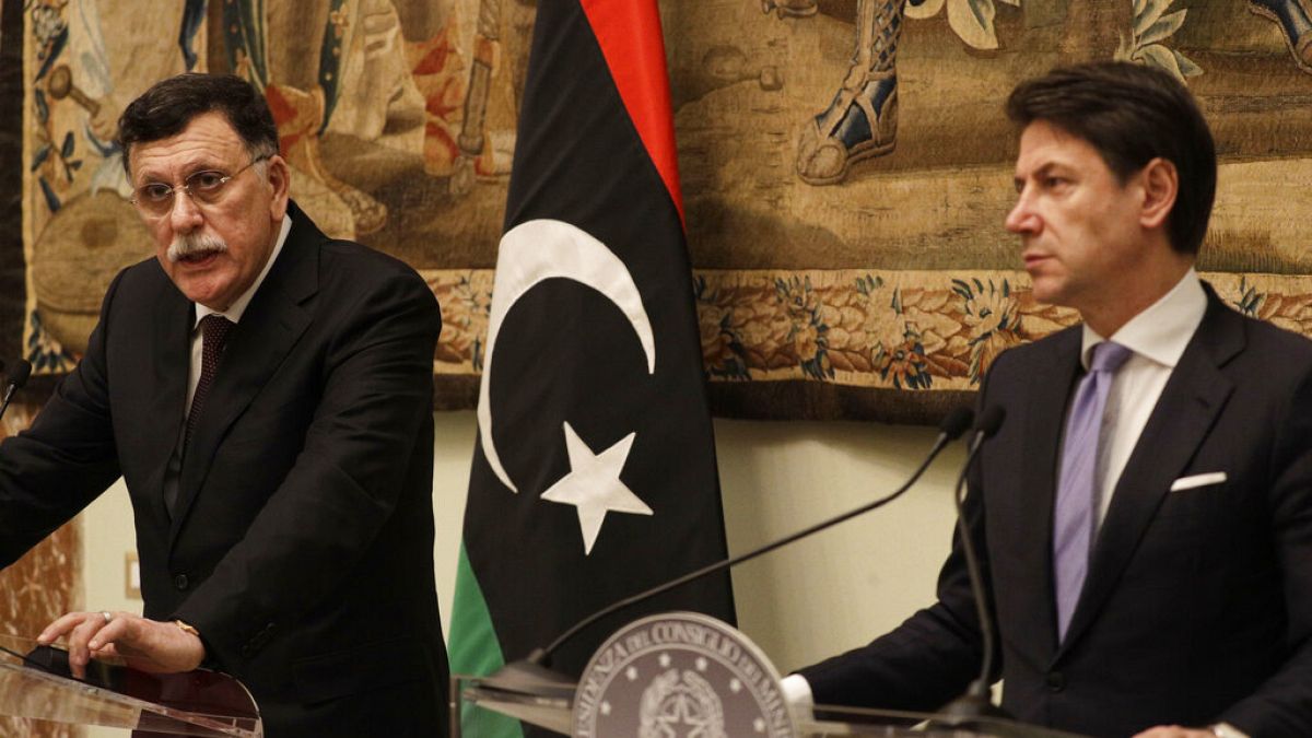 Διπλωματικός πυρετός για την Λιβύη - Συνάντηση Κόντε και Φαγιέζ Αλ Σαράτζ
