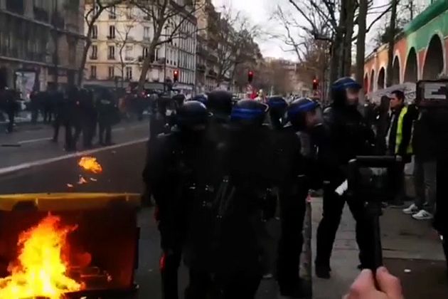 Miles de manifestantes contra la reforma de las pensiones en Francia
