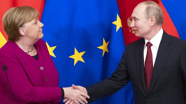 Merkel trifft Putin in Moskau, es geht um Libyen und Syrien: 5 Fotos Merkel trifft Putin in Moskau, es geht um Libyen und Syrien: 5 Fotos