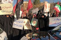 برگزاری تجمع اعتراضی در مقابل سفارت بریتانیا در تهران 