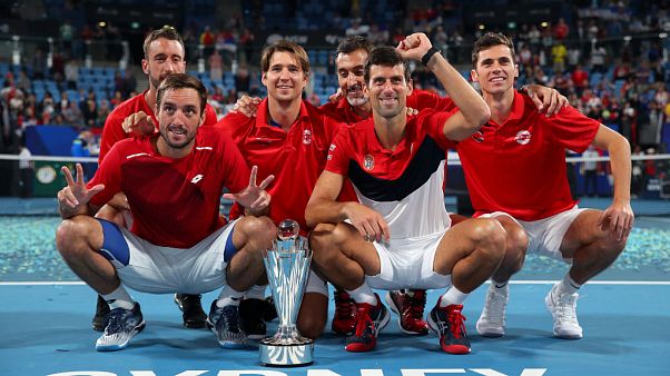 Serbien gewinnt die Premiere des ATP-Cup Serbien gewinnt die Premiere des ATP-Cup