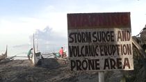 Vulcão entra em atividade nas Filipinas