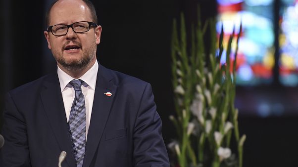 Az egy éve meggyilkolt gdanski polgármesterre emlékeztek Az egy éve meggyilkolt gdanski polgármesterre emlékeztek