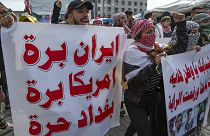 بحران عراق: واکنش پمپئو به حمله راکتی به پایگاه بلد؛ معترضان دفتر سپاه بدر را در کربلا به آتش کشیدند