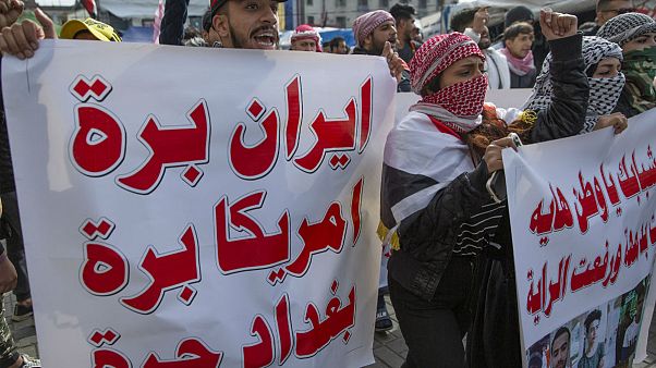 بحران عراق: واکنش پمپئو به حمله راکتی به پایگاه بلد؛ معترضان دفتر سپاه بدر را در کربلا به آتش کشیدند بحران عراق: واکنش پمپئو به حمله راکتی به پایگاه بلد؛ معترضان دفتر سپاه بدر را در کربلا به آتش کشیدند