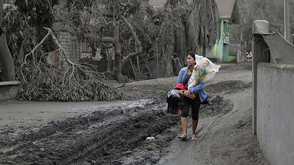 Boso-Boso, Batangas province, southern Philippines on Tuesday, Jan. 14, 2020. Boso-Boso, Batangas province, southern Philippines on Tuesday, Jan. 14, 2020.