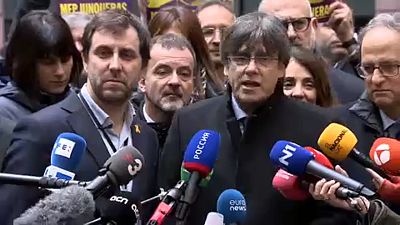 Каталонские сепаратисты в Европарламенте