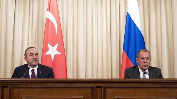 Çavuşoğlu ve Lavrov Libya zirvesi sonrası Moskova'da basın mensuplarının karşısına çıktı Çavuşoğlu ve Lavrov Libya zirvesi sonrası Moskova'da basın mensuplarının karşısına çıktı