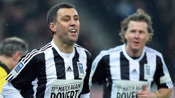 Eski milli futbolcu Hakan Şükür Eski milli futbolcu Hakan Şükür