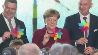 Merkel: Geld für Windrad-Anrainer