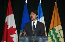 Kanada Başbakanı Justin Trudeau İran'ın düşürdüğü uçakta hayatını kaybedenleri anma töreninde konuştu