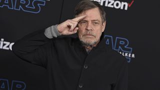 Mark Hamill at the Star Wars "The Rise of Skywalker" premier on December 16.