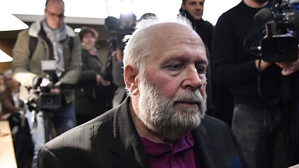 L'ex-prêtre Bernard Preynat, au début de son procès au tribunal correctionnel de Lyon, le 14 janvier 2020. L'ex-prêtre Bernard Preynat, au début de son procès au tribunal correctionnel de Lyon, le 14 janvier 2020.