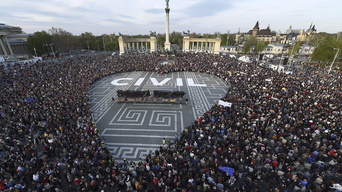 FILE - April 12, 2017, Budapest