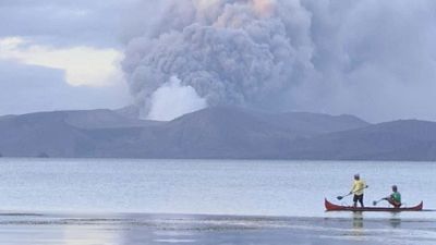 Újabb vulkánkitöréstől tartanak a Fülöp-szigeteken