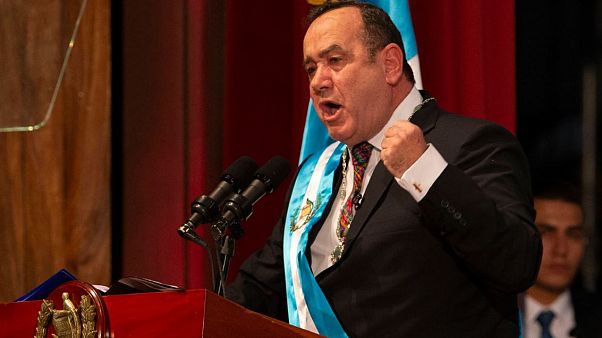 El presidente de Guatemala, Alejandro Giammattei El presidente de Guatemala, Alejandro Giammattei