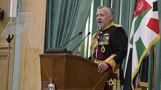 العاهل الأردني الملك عبد الله الثاني في عمان الأردن 10 تشرين الثاني-نوفمبر2019