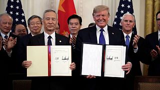 آتش‌بس در جنگ تجاری؛ چین و آمریکا فاز نخست توافق‌ اقتصادی را امضا کردند