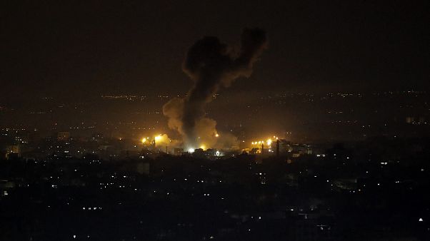 Αεροπορικοί βομβαρδισμοί του Ισραήλ στη Λωρίδα της Γάζας Αεροπορικοί βομβαρδισμοί του Ισραήλ στη Λωρίδα της Γάζας