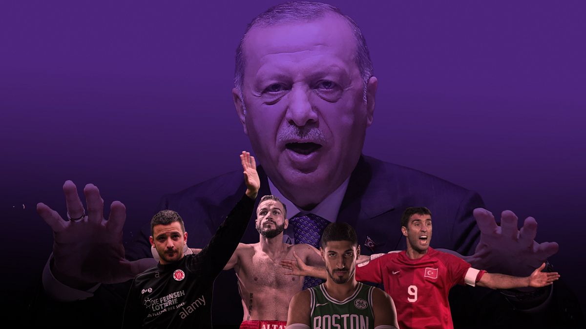 Some Turkish sports stars are living in exile