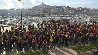 Manifestações em França perdem fôlego