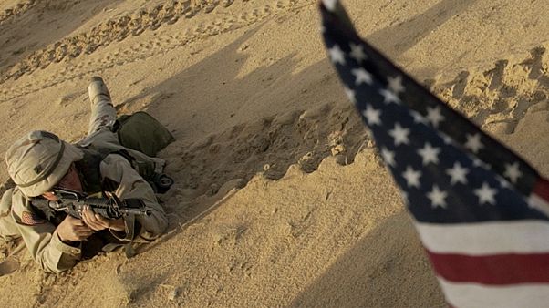 ABD'nin Irak'ta görev yapan askerleri ABD'nin Irak'ta görev yapan askerleri
