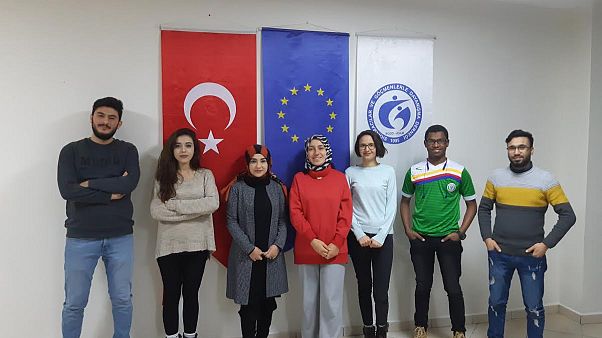 Suriyeli mülteci ve Türk gençler sosyal uyum projesinde buluştu Suriyeli mülteci ve Türk gençler sosyal uyum projesinde buluştu