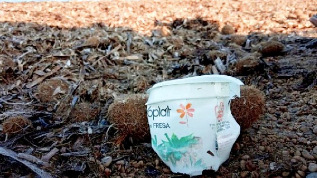 Kiváló állapotban maradt meg egy 44 éves műanyag joghurtos pohár
