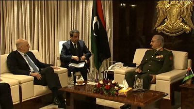 Vor Libyen-Konferenz in Berlin: General Haftar überraschend in Athen
