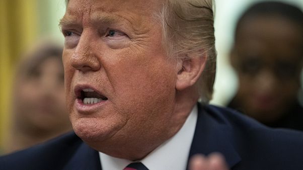 Trump arremete contra los demócratas tras el inicio del "impeachment": "Es un fraude" Trump arremete contra los demócratas tras el inicio del "impeachment": "Es un fraude"