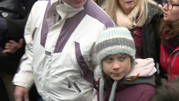 Грета Тунберг отметила годовщину своего движения в Лозанне Грета Тунберг отметила годовщину своего движения в Лозанне