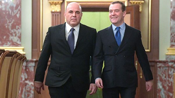 A két orosz miniszterelnök találkozója A két orosz miniszterelnök találkozója