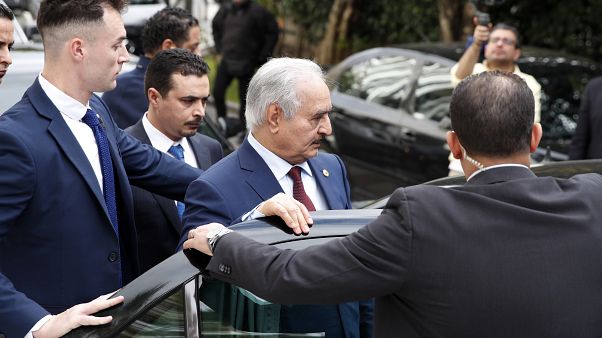 General Haftar in Athen General Haftar in Athen