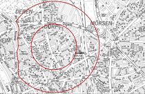 In Derendorf wurde eine tonnenschwere englische Weltkriegsbombe gefunden, die entschärft werden soll.