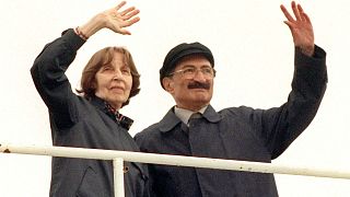 Eski Başbakan Bülent Ecevit ve eşi Rahşan Ecevit  (Arşiv)