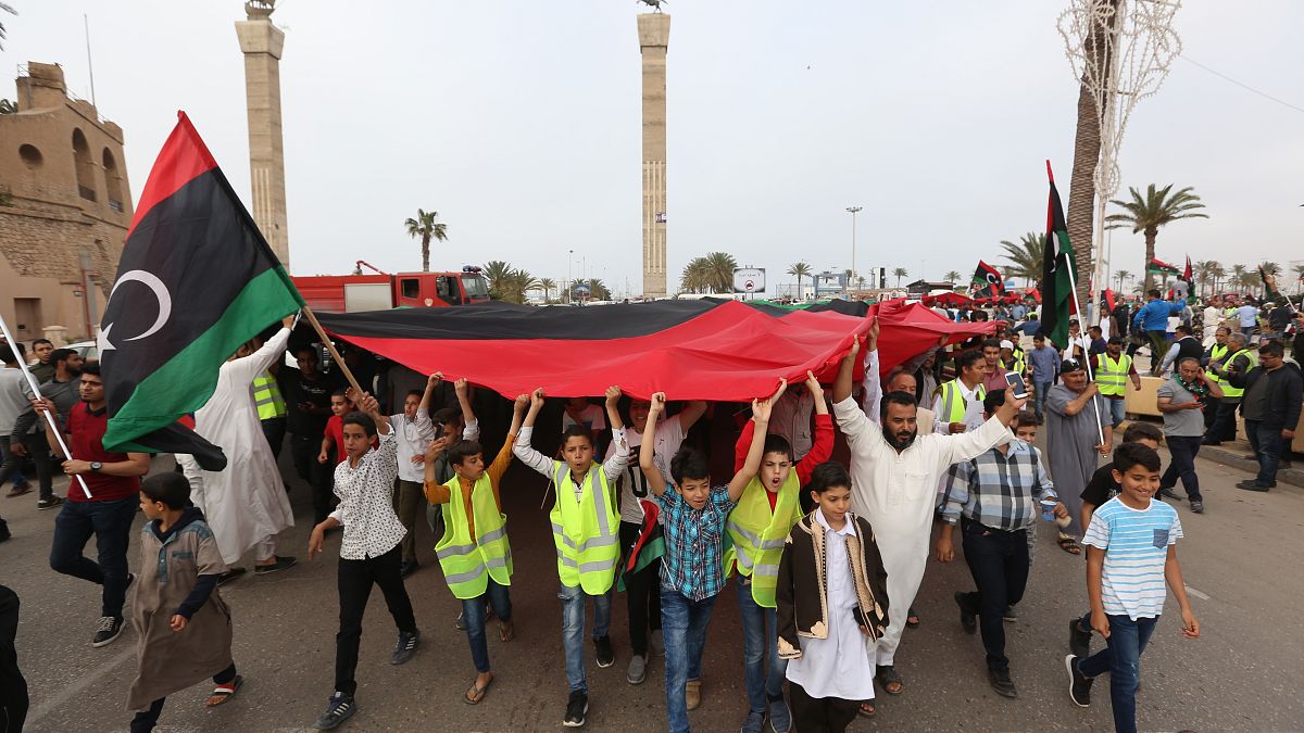 Διαδηλώσεις κατά του Ερντογάν στη Λιβύη