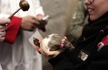 مباركة الحيوانات بمناسبة الاحتفال بعيد القديس أنتوني