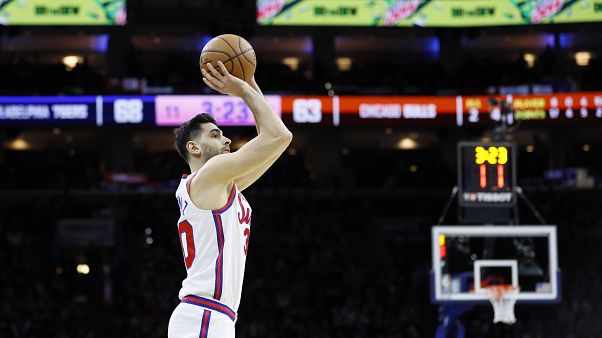 NBA'de 76ers'ı galibiyete taşıyan Furkan Korkmaz kariyer rekoru kırdı NBA'de 76ers'ı galibiyete taşıyan Furkan Korkmaz kariyer rekoru kırdı