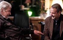 «Μια ζεστή απογευματινή συνάντηση με ένα Μεγάλο Έλληνα» - Συνάντηση Μητσοτάκη - Θεοδωράκη