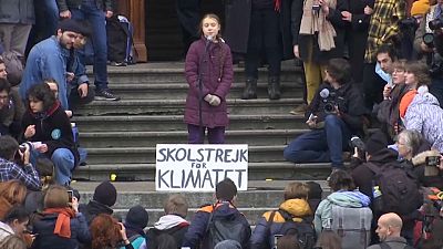 Greta Thunberg anuncia protestas ante la cumbre de Davos